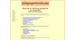 Desktop Screenshot of irishpropertyweb.com