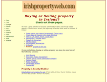 Tablet Screenshot of irishpropertyweb.com